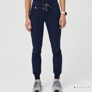 Figs Zamora Jogger scrub navy blue pants